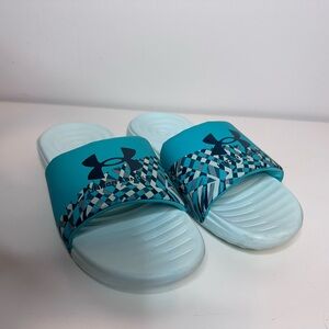 Under Armour Ansa Graphic Slides, new without tags